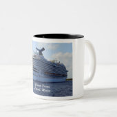 Carnival Dream Tweekleurige Koffiemok (Voorkant rechts)