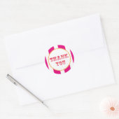 Carnival en Circus Party Ronde Sticker (Envelop)
