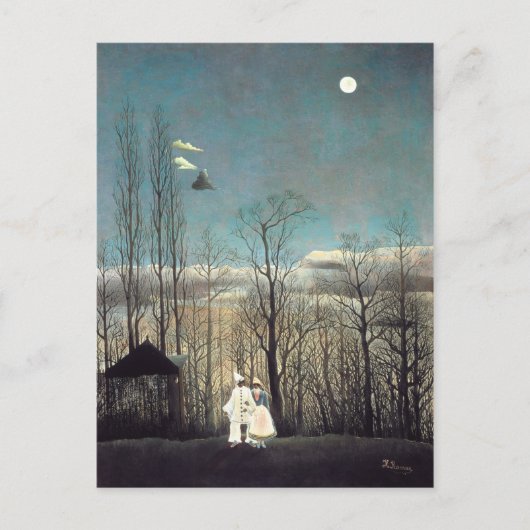 Carnival Evening door Henri Rousseau Briefkaart (Voorkant)