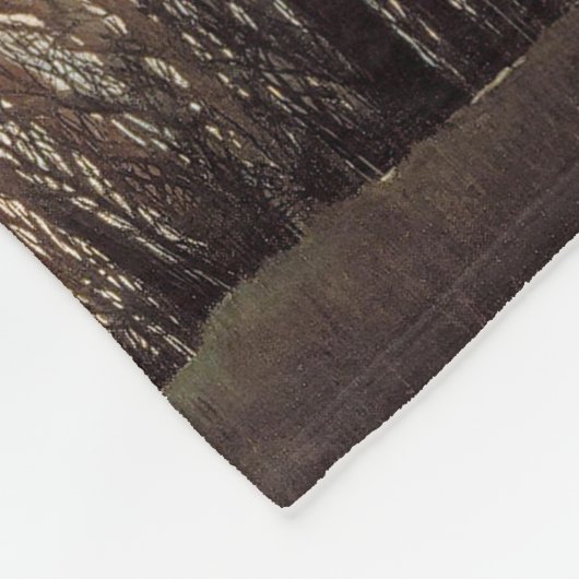 Carnival Evening, Rousseau Fleece Deken (Hoek)