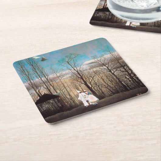 Carnival Evening, Rousseau Kartonnen Onderzetters (Schuin)