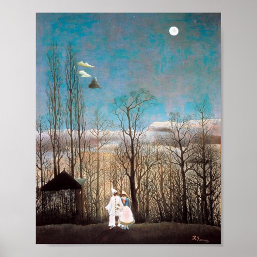 Carnival Evening, Rousseau Poster (Voorkant)