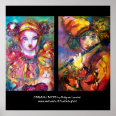 CARNIVAL FACES POSTER (Voorkant)
