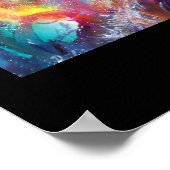 CARNIVAL FACES Venetian Masquerade, Flutist Piero Poster (Hoek)