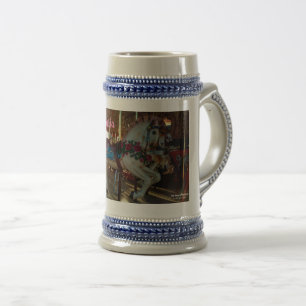 Carnival Fair Carousel Merry-Go-Roung Horse Bierpul