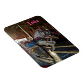 Carnival Fair Carousel Merry-Go-Roung Horse Magneet (Rechterzijde)