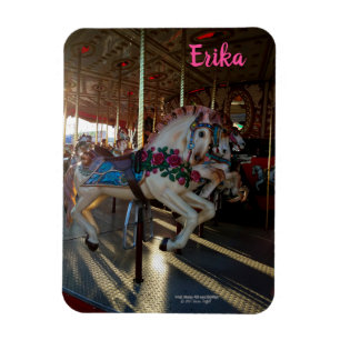 Carnival Fair Carousel Merry-Go-Roung Horse Magneet