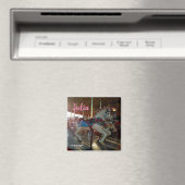 Carnival Fair Carousel Merry-Go-Roung Horse Magneet (Insitu (Vaatwasser))