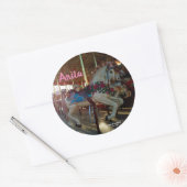 Carnival Fair Carousel Merry-Go-Roung Horse Ronde Sticker (Envelop)