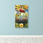 Carnival Fairy Canvas afdrukken (Insitu (Houten vloer))