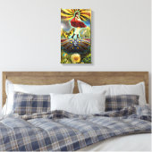 Carnival Fairy Canvas afdrukken (Insitu (Slaapkamer))