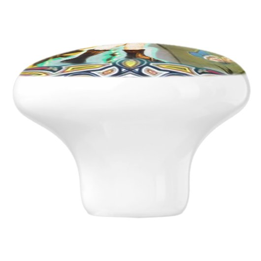 Carnival Fairy Keramische Knop (Zijkant)