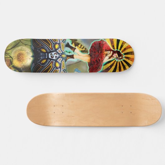 Carnival Fairy Persoonlijk Skateboard (Horizontaal)