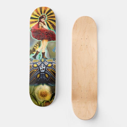 Carnival Fairy Persoonlijk Skateboard (Voorkant)