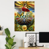 Carnival Fairy Poster (Thuiskantoor)
