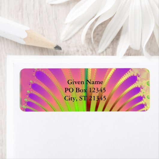 Carnival Feathers Etiket (Insitu)