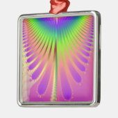 Carnival Feathers Metalen Ornament (Links)