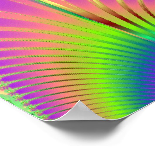 Carnival Feathers Poster (Hoek)