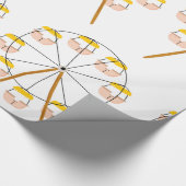 Carnival Ferris Wheel Cadeaupapier (Hoek)