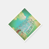  carnival Ferris Wheel - Cocktail Napkins Servetten (Hoek)