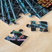 Carnival Ferris Wheel Night Photography Complex Legpuzzel (Zijkant)