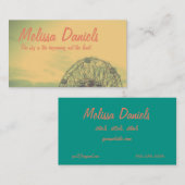 Carnival Ferris Wheel Visitekaartjes (Voorkant / Achterkant)