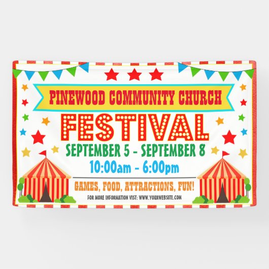 Carnival Festival Banner (Horizontaal)