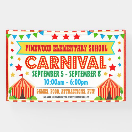 Carnival Festival Banner (Horizontaal)