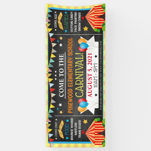 Carnival Festival Banner (Verticaal)