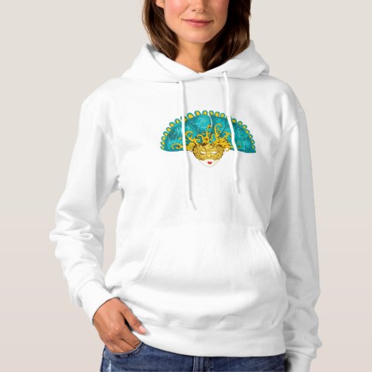 Carnival Festival Thema Design Hoodie (Voorkant)