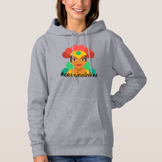 Carnival Festival Thema Design Hoodie (Voorkant)