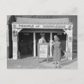 Carnival Fortune Teller, 1938 Briefkaart (Voorkant)