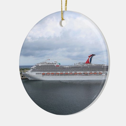 Carnival Freedom Cruise Ship Ornament (Links)
