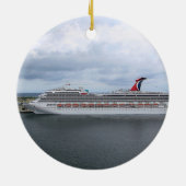 Carnival Freedom Cruise Ship Ornament (Achterkant)