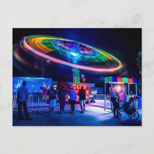 "Carnival Fun" Photo Postcard Briefkaart (Voorkant)