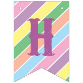 Carnival - Funfair - Pastel - Birthday - Shower Vlaggetjes (Tweede vlag)