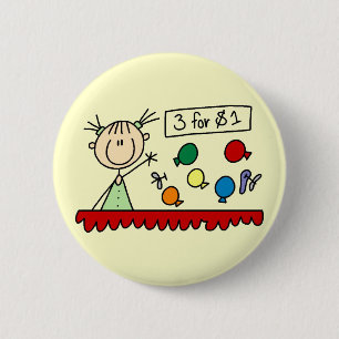 Carnival Games T-shirts en cadeautjes Ronde Button 5,7 Cm