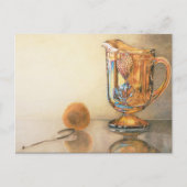 Carnival Glass Pitcher Art Briefkaart (Voorkant)