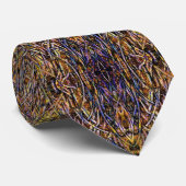 Carnival glazen gras met Oranje, gemiste schimmel. Stropdas (Opgerold)