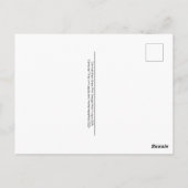 Carnival Glazen gras met Oranje mold Fungus Post Briefkaart (Achterkant)