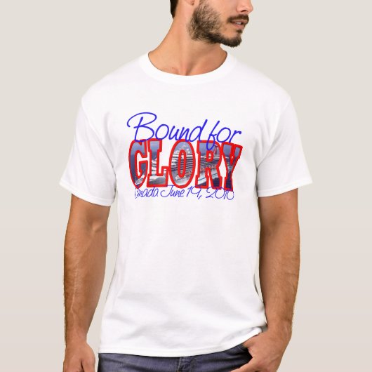 Carnival Glory 50th Jubileum Cruise T-shirt (Voorkant)