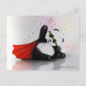 _CarnivaL Hero PaNda_ Briefkaart (Voorkant)