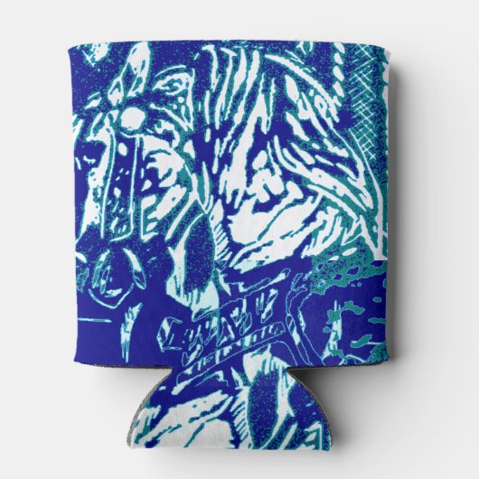 Carnival Horse Blues Blikjeskoeler (Achterkant)