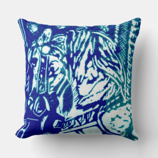 Carnival Horse Blues Kussen
