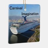 Carnival Imagination Cruise Ship Ornament (Rechts)