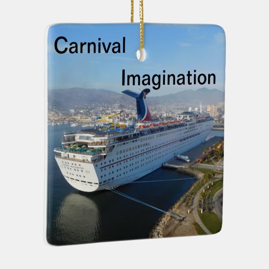 Carnival Imagination Cruise Ship Ornament (Rechts)