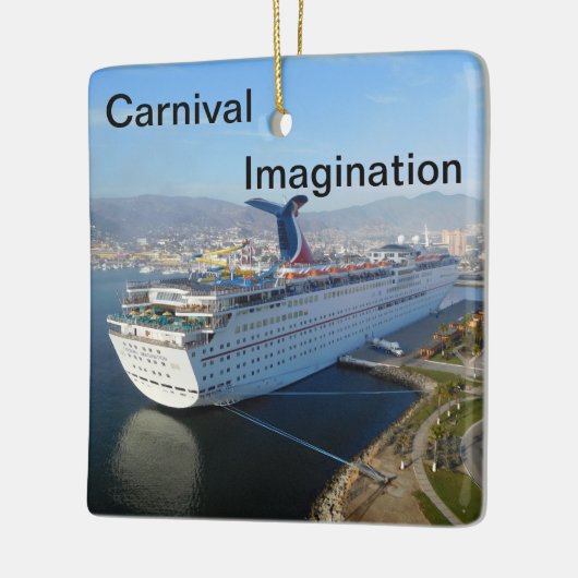Carnival Imagination Cruise Ship Ornament (Links)