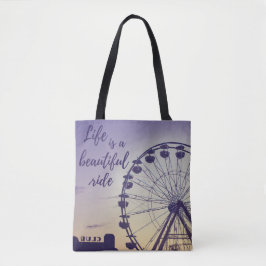 Carnival in Dusk | Het leven is een mooie Ride Tote Bag