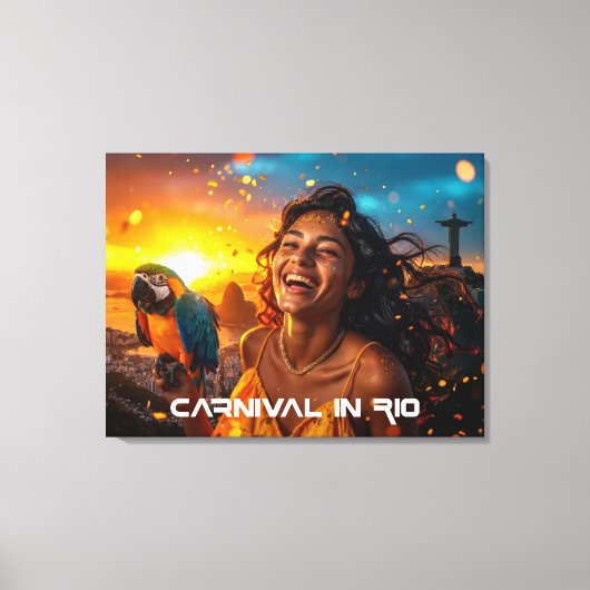CARNIVAL IN RIO CANVAS AFDRUK (Voorkant)