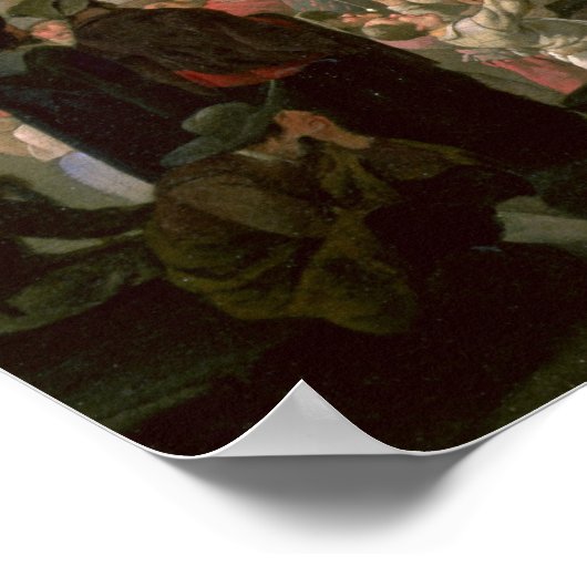 Carnival in Rome, c.1650-51 Poster (Hoek)